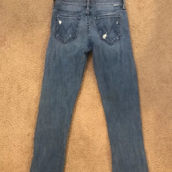 MOTHER 25 The Runaway Graffiti Girl Distressed 33” - Picture 4 of 8